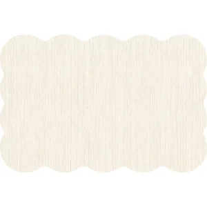 Cream Solid Color Polyester Woven Tufted Irregular Carpet Waterproof Washable Pet Friendly Stain Resistant Floor Mat for Living