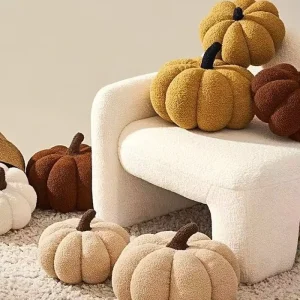 Creative Pumpkin Pillow Vegetable Plush Toy Bed Cushion Christmas Home Decor