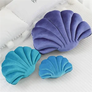 Creative Shell Throw Pillow Plush Toy Car Sofa Office Decoration Bed Pillow Decorative Throw Pillow