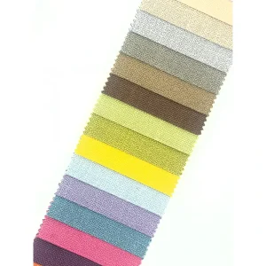 Creative Woven 2 Layer Polyester Solid Waterproof Yarn Dyed Jacquard Dobby Flame Retardant PE Coated Medium Weight Low