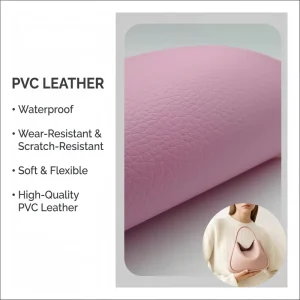 Crocodile Grain Embossed PVC Leatherette Waterproof Durable for Handbag Sofa Cushion Furniture Decoration