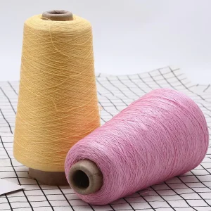 Cross Border 120 Count 2 Ply 100% Cotton Spinning Yarn Dyed Light Knitting Socks Home Textiles Anti Bacterial Anti Pilling OE
