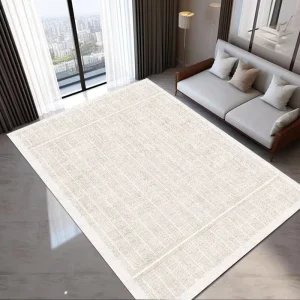 Cross border Italian Minimalist Rug Living Room Sofa Coffee Table Mat Customizable Cashmere like Washable Printed