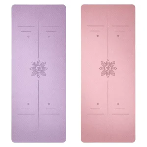 Cross-border TPE Yoga Mat Non-slip Womens Wide-width Quiet Shock-absorbing Thickened 183cm 8mm Free Tie Rope Home Hot Yoga Soft