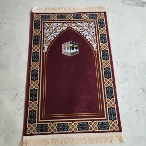 Crystal Fleece Printed Prayer Mat Soft Comfortable Thickened Durable