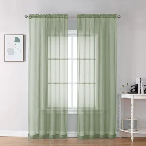 Curtain Sheer Fabric Custom Sheer Curtains for Living Room Bedroom Window Curtains and Sheers Curtain Fabric Roll Home