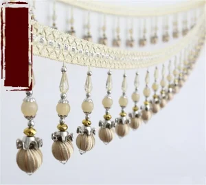 Curtains Lace Home Textile Accessories Tassel Crystal Beads Decorative Accessories