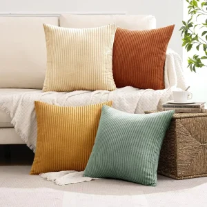 Cushion Covers Multi color Decorative Throw Pillow Covers Custom Color & Size for Living Room Sofa Home Decoration