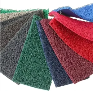 Cushioned Carpet Vinyl PVC Coil Surface Embossed Anti-slip Waterproof Door Mat PVC Floor Mat
