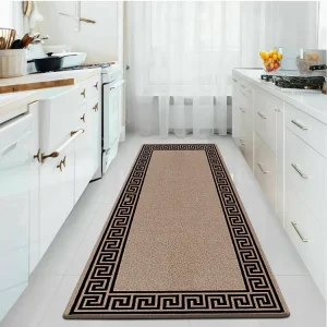 Cushioned Non Slip Hallway Runner Rug Long Kitchen & Bedroom Floor Mat