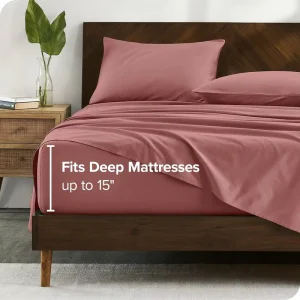 Custom 100% Cotton Bed Sheet Set Double Bed Breathable Flat Bed Sheet with Solid Pattern Plain Style
