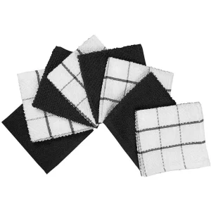Custom 100% Cotton Dish Towels Funny Rectangle Kitchen Cleaning Towels Quick Dry Cotton Kitchen Towels