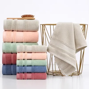 Custom 100% Cotton Jumbo Bath Towel Set 90*180 cm Highly Absorbent Soft Extra Large Bath Towel