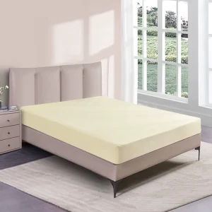 Custom 100% Microfiber Fitted Bed Sheets for Beds Plain Style for Hotels
