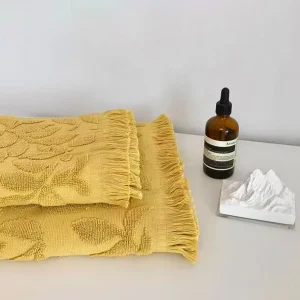 Custom 100% Organic Cotton Terry Jacquard Hypoallergenic Eco-Friendly 500-600gsm Luxury Thick Bath Beach Towels