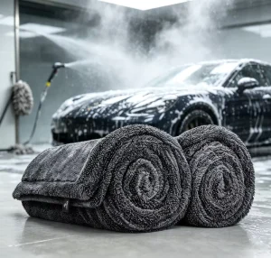 Custom 1400GSM Car Towel Ultra Absorbent Drying Towels for Car Detailing OEM Manufacturer