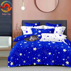 Custom 2 Places Luxury Bedding Set 3 Places Duvet Cover Set Bed Sheet Drap De Lit