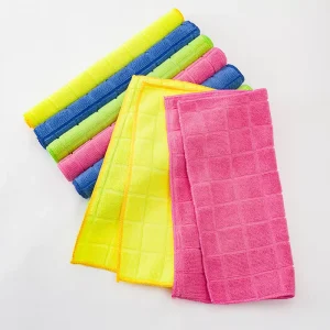 Custom 30*30CM Flour Sack Microfiber Kitchen Towels Dish Towels for Kitchen