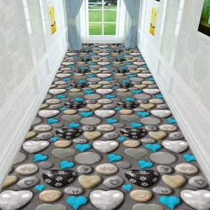 Custom 3D Home Rugs Floor Mat Door Mat Living Room Carpet Fashion Durable Hallway Runner Rugs
