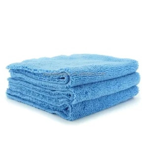 Custom 40x40cm Microfiber Car Towel 380gsm Super Absorbent Edgeless Detail Clean Towels Soft for Car Wash