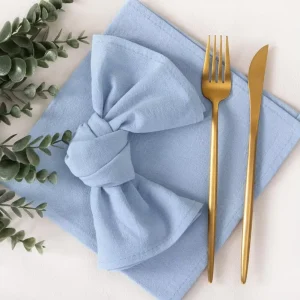Custom 40x40cm Square Napkin Cloth Linen Napkins for Weddings Parties Western Dining Table Decoration