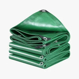 Custom 4X6m 12x12m 500gsm PVC Laminated Tarpaulin Waterproof Construction Fence Privacy Tarp Cover