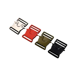 Custom Aluminum Luxury Strong Portable Quick Side Release Buckle For Webbing Strap