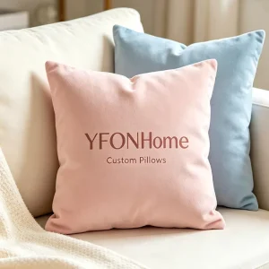 Custom Animal Dot Cartoon Double Sided Printed Square Sofa Pillows Pillowcases with Polyester Fabric and Zipper Closure