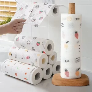 Custom Animal Printing 100% Viscose Cleaning Cloth for Home Use for Floor Kitchen Also Great as a Kitchen Towel
