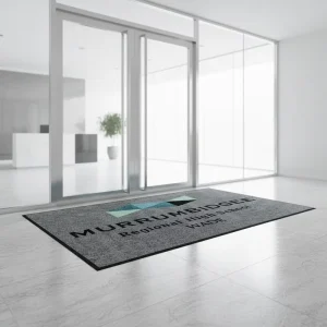Custom Anti Slip Printed Nylon Outdoor Door Mats and Rugs Washable