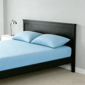Custom Anti bacterial Earthing Flat Bedding Cover Silver Conductive Grounding Fitted Bed Sheet