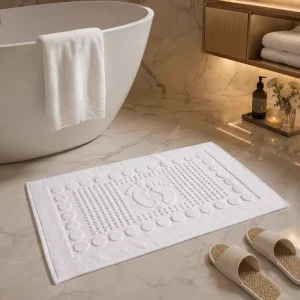 Custom Bath Mats Bath Mat for Hotel Bathroom and Spa Use