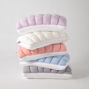 Custom Bed Pillow White Neck Pillow with Down Alternative Polyester Fiber