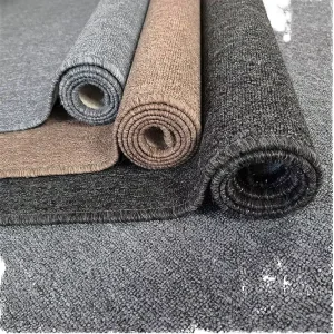 Custom Big Polypropylene Low Pile Loop Tufted Area Rug Non Slip Backing 4-5mm Thickness Dry Clean Only Commercial & Home Use Rug