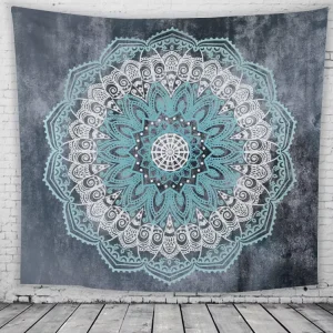 Custom Bohemian Tapestry Wall Hanging Indian Printed Tapestries Indian Artist Wall Tapestry Blanket