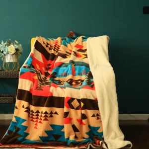 Custom Brand Promotion Bohe Large Size Thickened Fleece Double Super Soft Blankets Throws for Winter