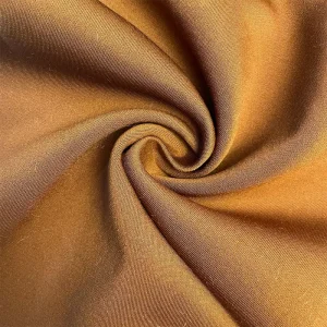 Custom Bronzed Scuba Suede Fabric Knitted Upholstery Waterproof Soft Durable Faux Leather Fabric for Jackets Skirts