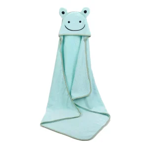 Custom Children Baby Hooded Towel Cotton Swim Towel Poncho Baby Bathing Towel with Cap