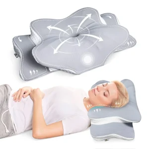 Custom Classic Bed Cervical Orthopedic Neck Rest Memory Foam Pillow Orthopedic Coccyx Contour Pillow