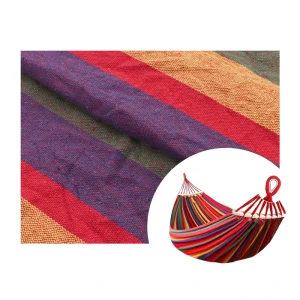 Custom Color Fabric Polyester cotton Fabric Canvas Swing Camping Hammock Chair 320-350gsm