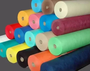 Custom Color PP Spunbond Non Woven Fabric Raw Material for Shopping Bags Breathable Waterproof Anti UV