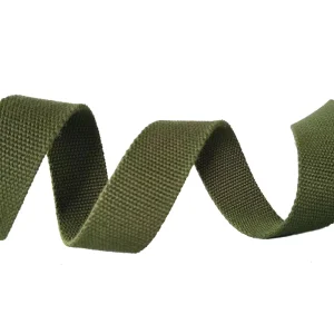 Custom Color Sizes Eco Friendly Embroidered Woven Polyester Cotton Webbing Straps Striped Leopard Herringbone Patterns for Bags