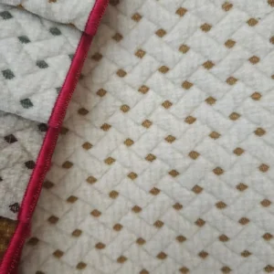 Custom Color Warp Knit Eco Friendly Yarn Dyed 100% Polyester Chenille Sofa Sets for Hotels