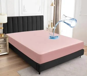 Custom Colors Mattress Protector Waterproof Cover Waterproof Bed Queen Fitted Sheet Only