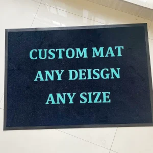 Custom Commercial Door Mats Anti Slip Non Slip High Absorbent Entryway Carpets Outdoor Rubber Floor Carpet Rugs