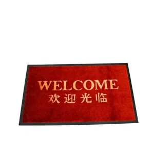 Custom Commercial Welcome Entrance Door Mat Logo Floor Mat Rugs Custom logo Mat