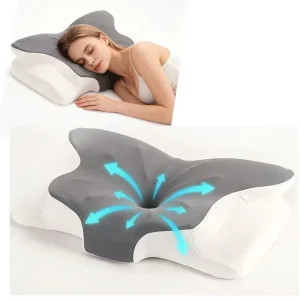Custom Contour Cervical Neck Support Sleep Bed Ergonomic Pillow Ergonomic Memory Foam Pillow