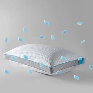 Custom Cooling Gel Bed Pillows 1 Pack Shredded Memory Foam for Side Sleeper Soft Pillow King Size