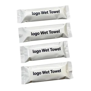 Custom Cotton Packed Single Use Hand and Mouth Wipes for Restaurants Hotels