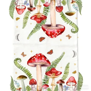 Custom Cotton Tea Kitchen Towel with Heat Transfer Printing Free Design Service Custom Size & Color